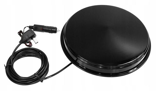 NAJMOCNIEJSZA ANTENA SAMOCHODOWA DVB-T2 4K FILTR LTE 12/24V EXCLUSIVE CAMP na Arena.pl