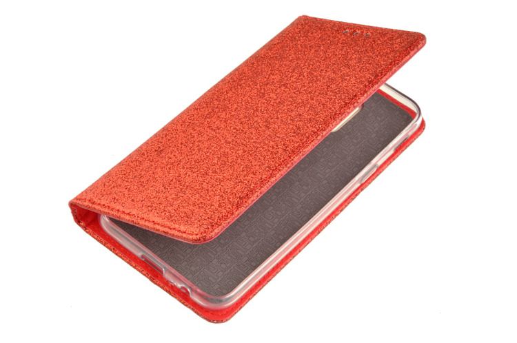 Etui Smart Brokat do SAMSUNG GALAXY A6 2018 A600 czerwony zdjęcie 2