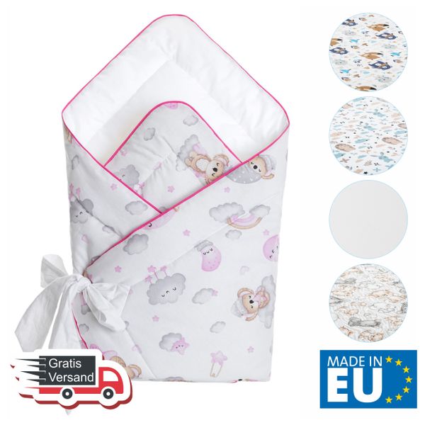 ROŻEK DLA NIEMOWLĄT 75x75 cm HOBBYKIDS ŚPIĄCY MIŚ zdjęcie 10