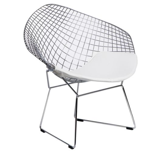 Krzesło HarryArm biała poduszka na Arena.pl