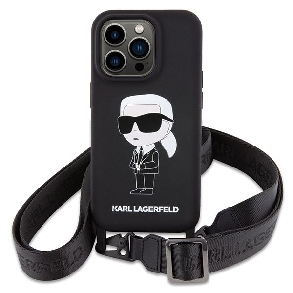 Etui Karl Lagerfeld do iPhone 15 Pro Max, Czarny zdjęcie 2