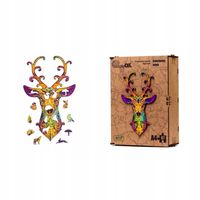 Puzzle drewniane eko 67 Szlachetny jeleń A4