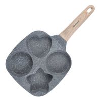 patelnia marmurkowa do jajek placków 4 sekcje klausberg kb-7808