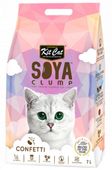 100% Naturalny żwirek sojowy dla kota Kit Cat truskawka - lawenda 7L/2,5kg