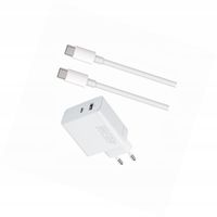 Szybka ładowarka 45W z kablem 1m 2 wejścia do Samsung A71 5G
