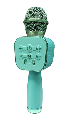 BEZPRZEWODOWY MIKROFON KARAOKE PASTELOWY KOLOR na Arena.pl