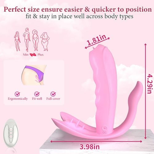 silicone vibrator 7 vibration modes - heating + app na Arena.pl