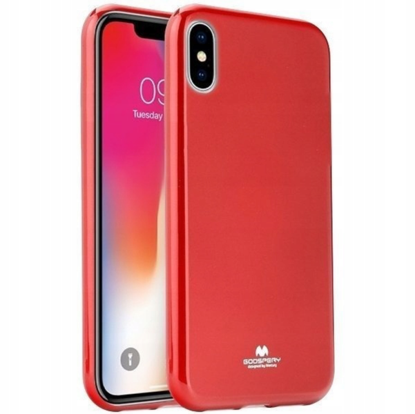 Etui Case Plecki Mercury do Apple IPHONE X / XS czerwone zdjęcie 1