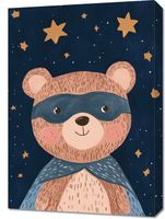 Obraz 50x70cm Wzory dla Dzieci, Chłopca Do Pokoju - Supermiś