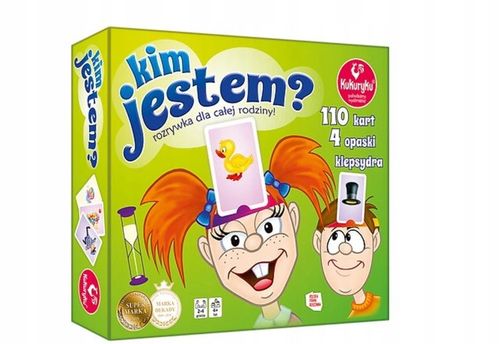 KIM JESTEM? Gra planszowa dla dzieci Kukuryku PL na Arena.pl