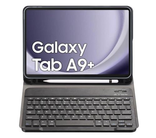 ETUI KLAWIATURA DO SAMSUNG GALAXY TAB A9 + PLUS 11.0" X210 X215 X216 CZARNY na Arena.pl