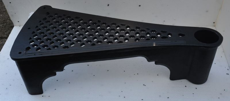 SCHODY KRĘCONE FI 1,36 M - WZÓR NR 3 - 1 TRALKA NA STOPNIU ŻELIWNE zdjęcie 15