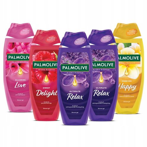 Palmolive Aroma Essence żele pod prysznic 5 x 500 ml na Arena.pl