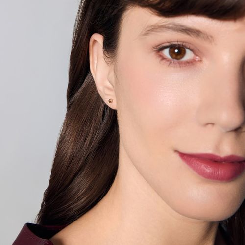 złote kolczyki kuleczki 4mm na Arena.pl