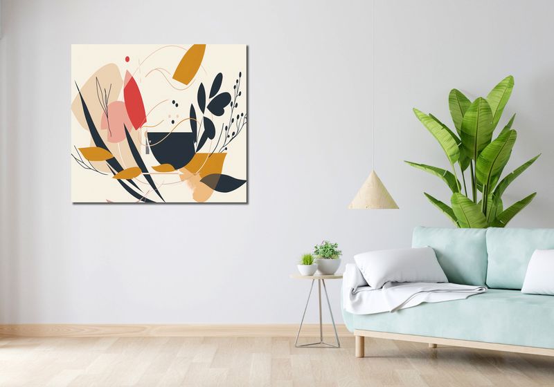 Obraz 100x90cm Geometryczny Balans zdjęcie 2