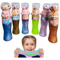 Duży Slime Slajm Glutek Glut Kreatywny Zestaw XXL na Prezent BOX + Kuleczki