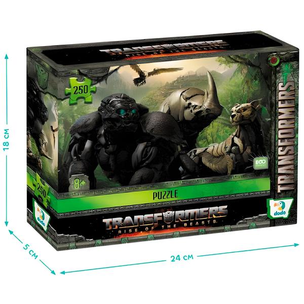 Puzzle Ze Zwierzętami Transformers 250 Elem. 200456 zdjęcie 8
