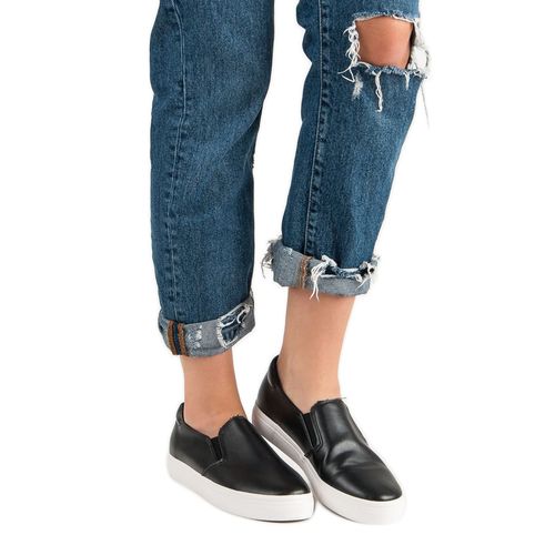 Czarne Trampki Slip On r.39 na Arena.pl