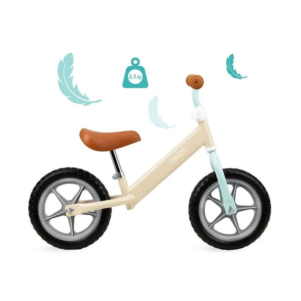 Qkids Fleet Rowerek Biegowy Cappuccino zdjęcie 8