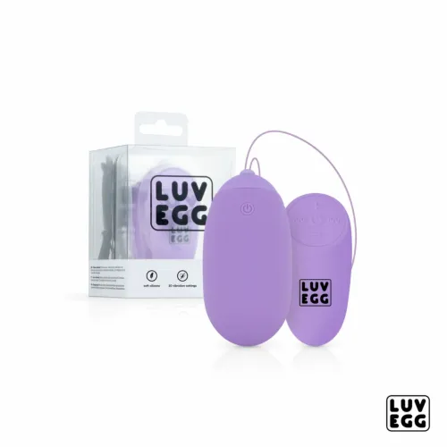 easytoys luv egg xl fioletowy - bezprzewodowe jajo wibrujące xl na Arena.pl