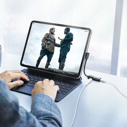 MCDODO ADAPTER USB-C MINI JACK 3,5MM PRZEJŚCIÓWKA KABEL AUX DO SAMSUNG DAC na Arena.pl