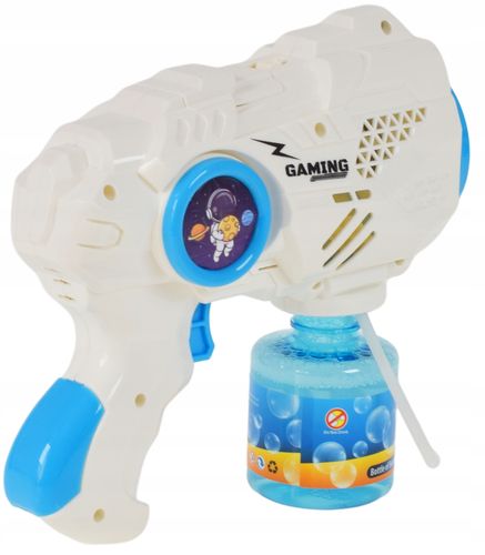 PISTOLET MASZYNKA AUTOMAT DO BANIEK MYDLANYCH ŚWIECI ZABAWKA DLA DZIECI na Arena.pl