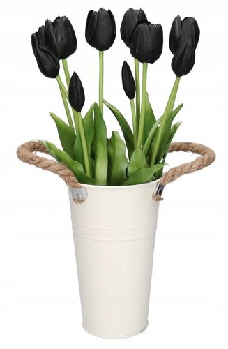 TULIPANY BUKIET TULIPANÓW GUMOWANE GUMOWE SILIKONOWE JAK ŻYWE na Arena.pl