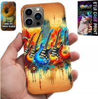 ETUI DO IPHONE 13 PRO - GITARA ELEKTRYCZNA, ROCK AND ROLL, METAL