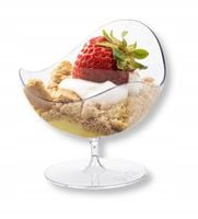 POJEMNIKI PUCHARKI KIELISZKI OKRĄGŁE DO DESERÓW LODÓW DRINKÓW 50ML 6SZT