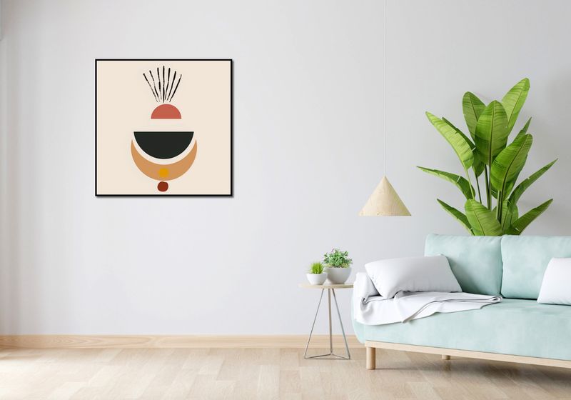 Plakat 80x80cm Spójna Refleksja zdjęcie 4