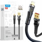 Kabel Rock USB - Apple Lightning 1,2 m czarny