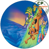 Opłatek na tort - Scoobie Doo