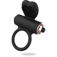 womanvibe zeus silikonowy pierścień wibracyjny z ergonomicznym stymulatorem