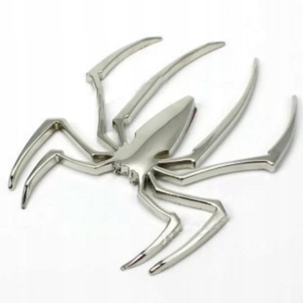 Emblemat 3D Spider Man Pająk Tuning Chrom Ozdoba do Auta na Deskę Znaczek zdjęcie 9