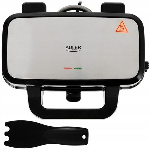 Opiekacz Gofrownica Grill 3w1 Toster Regulacja Temperatury Adler AD na Arena.pl