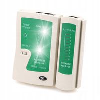 Tester Do Kabli Sieciowych Sieci RJ45 RJ11 LED