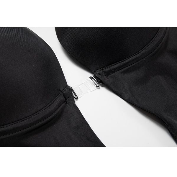 Body damskie biustonosz czarne modelujące stringi do sukienki bez pleców 34 zdjęcie 4