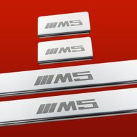 Listwa progowa BMW 5 SERIES F10/F11 M5 Stal nierdzewna 304 połysk 4szt