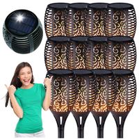 Lampa ogrodowa solarna pochodnia led 12 sztuk