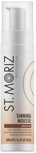 ST MORIZ Tanning Mousse Mus Pianka Bronzer Medium Ciemny Samoopalacz 200ml na Arena.pl