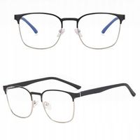 SOLIDNE Okulary Zerówki do KOMPUTERA Blue Light UV oprawki pod korekcję OCH