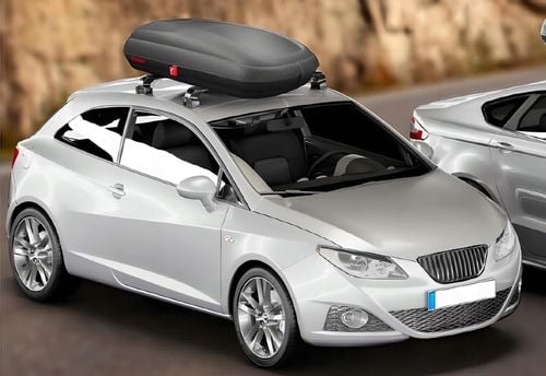 Box dachowy Art Plast Carbon 320 l czarny na Arena.pl