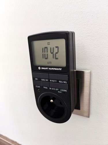 PROGRAMATOR CZASOWY WŁĄCZNIK WYŁĄCZNIK LCD CYFROWY HARMONOGRAM 7 DNI POLSKI na Arena.pl