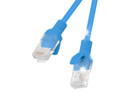 Patchcord UTP kat.5e 1m 10-Pack niebieski LANBERG
