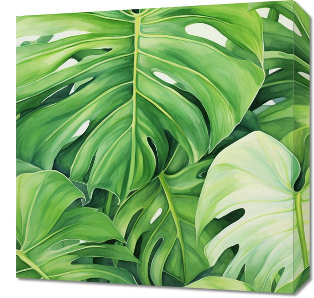 Obraz 50x50cm Tajemnice Liści zdjęcie 1