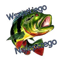 Opłatek na tort Ryba Wędkarz Wędka