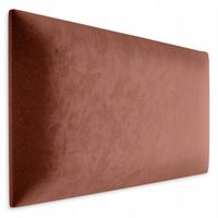 PANELE TAPICEROWANE ŚCIENNE BRUDNY RÓŻ WEZGŁOWIE 3D 50cm x 30cm