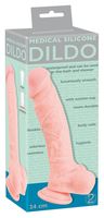 Dildo Silikonowe Medyczne Z Przyssawką 24 Cm