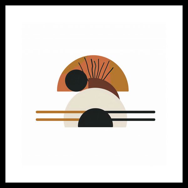 Plakat 40x40cm Słońce i Cień zdjęcie 3