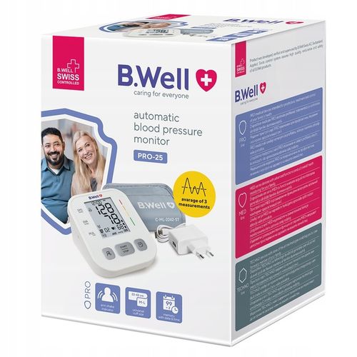 CIŚNIENIOMIERZ NARAMIENNY AUTOMATYCZNY PRO-25 ARYTMIA ETUI Z ZASILACZEM na Arena.pl